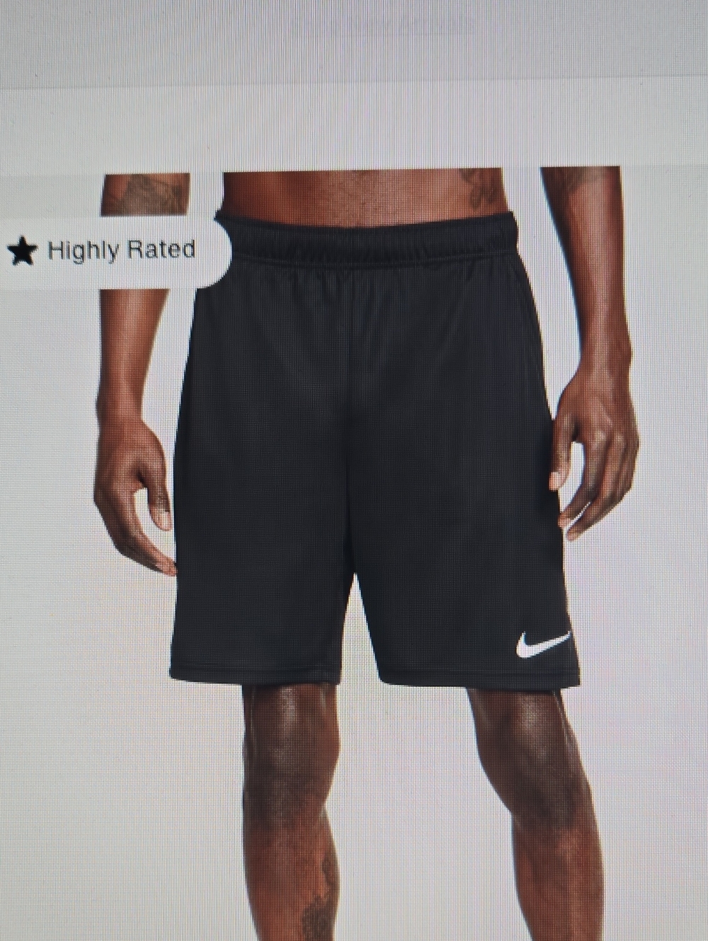 Nike Men's Athletic Shorts Large Swoosh